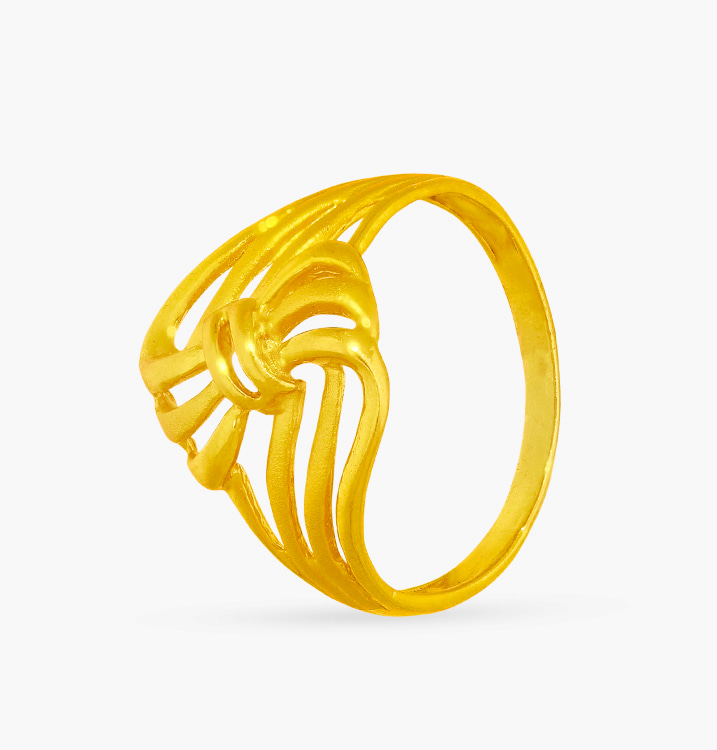 The Wavy Ribbon Ring